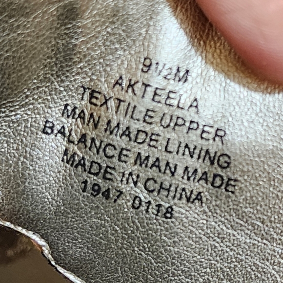 Anne klein Teela Iflex Black Slides Sandals size 9.5 M - Picture 9 of 14